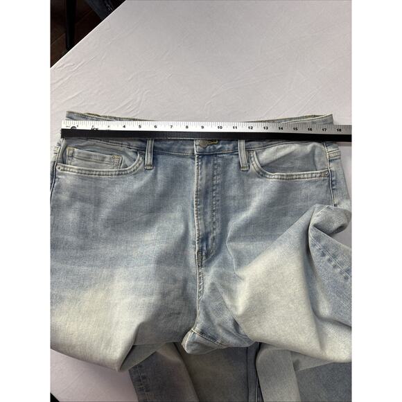 Wide Leg Blue Denim Jeans - Picture 7 of 10